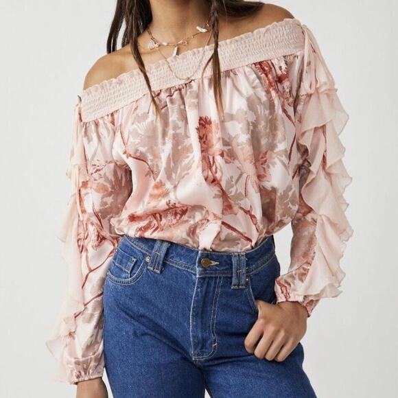 Free People Born To Love Bodysuit Lotus Combo Size Large NWT - Picture 1 of 9